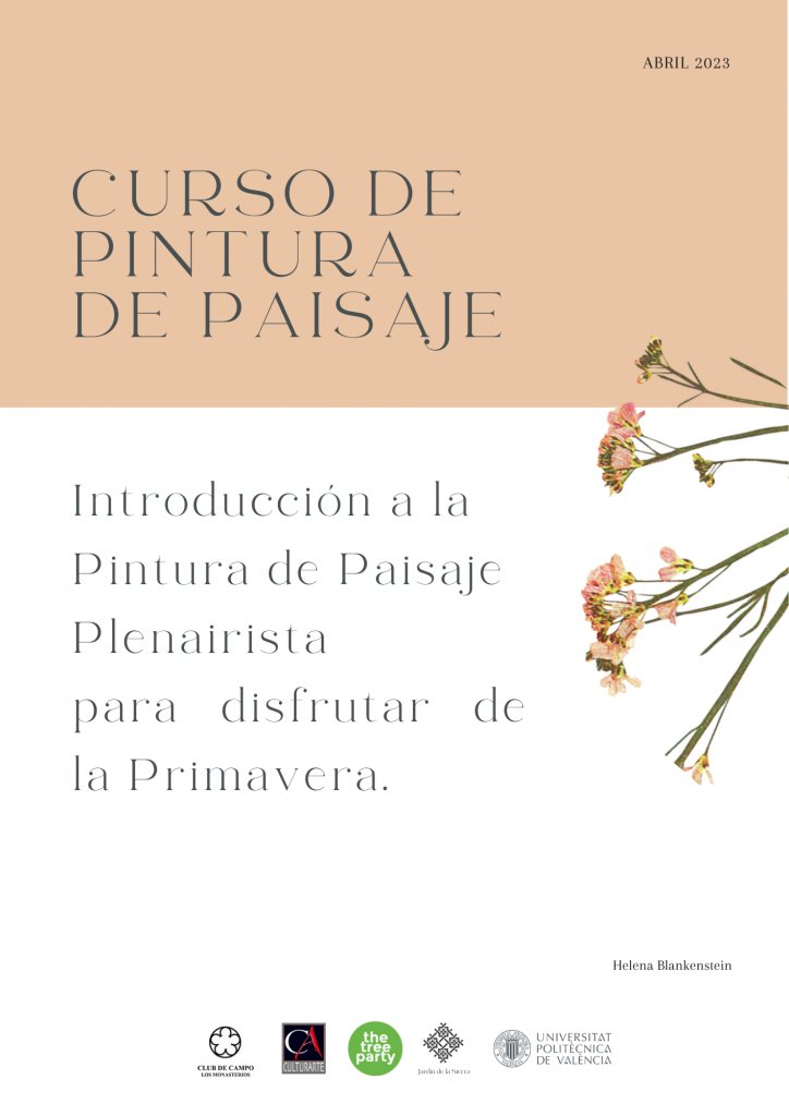 El pasado mes de abril se desarrolló una master class sobre Pintura de Paisaje.